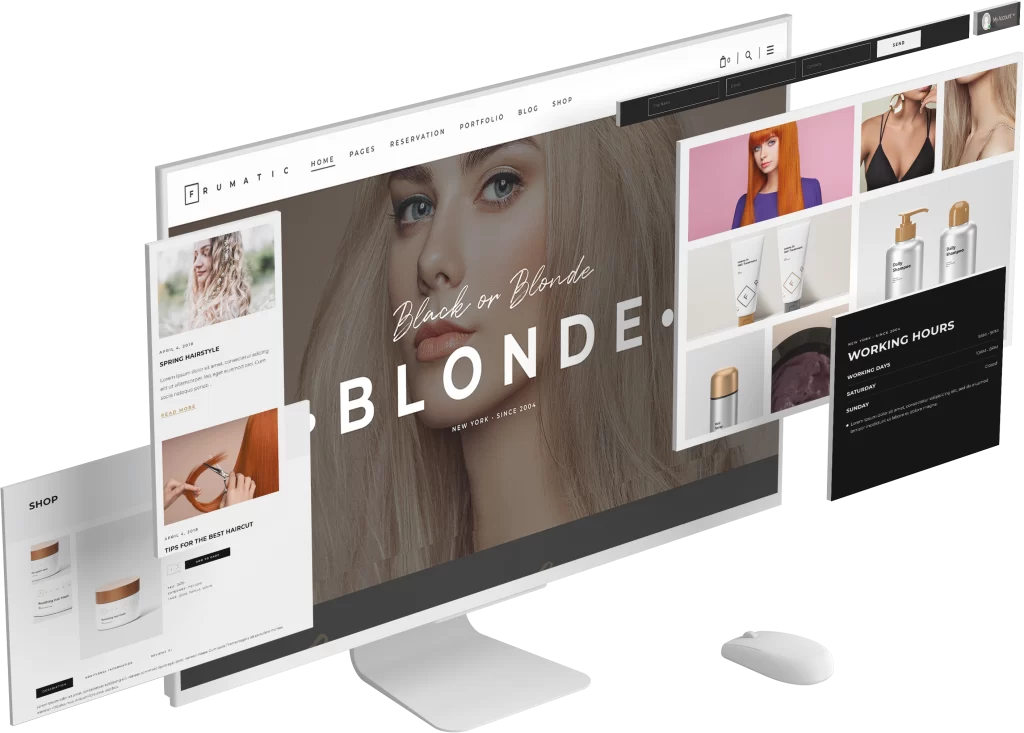 Beauty Services Platform Screenshots